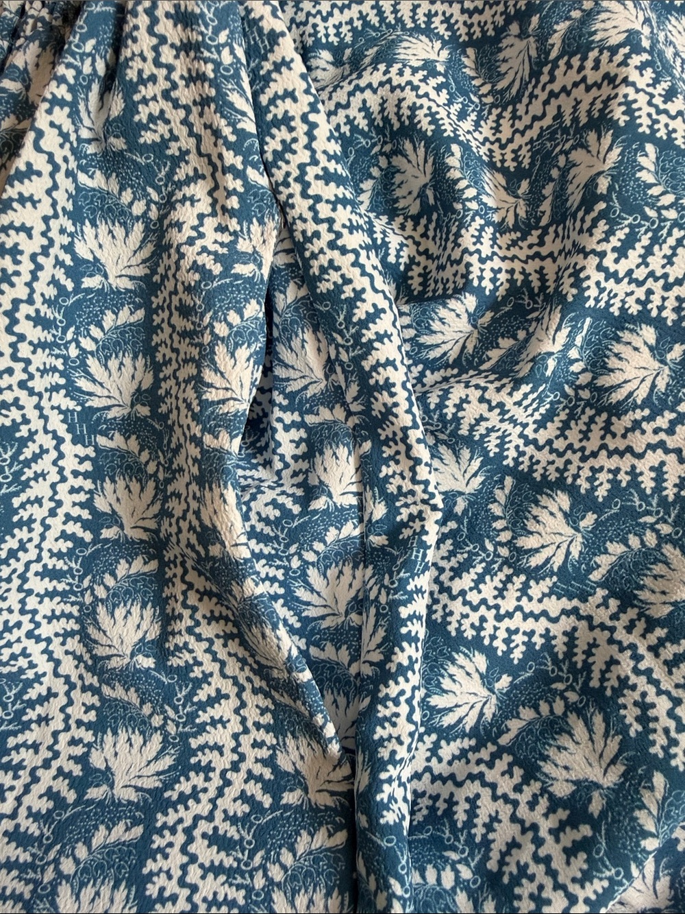 Hill House Nap Dress Blue Floral Smocked Maxi Dress - Women's - Picture 8 of 11